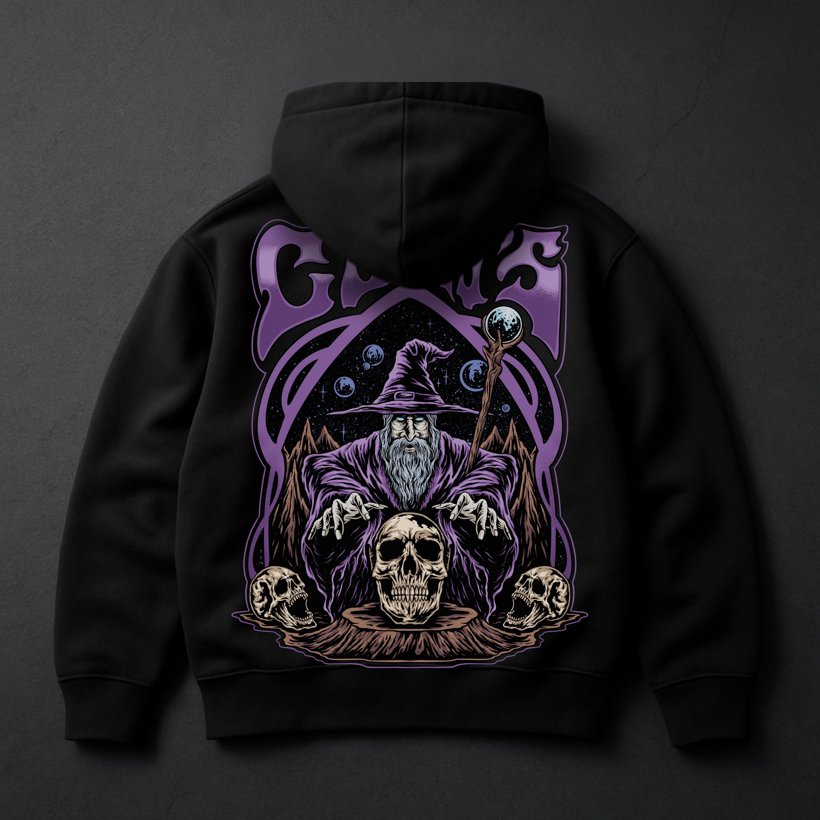 HOODIE SORCIER DES TENEBRES