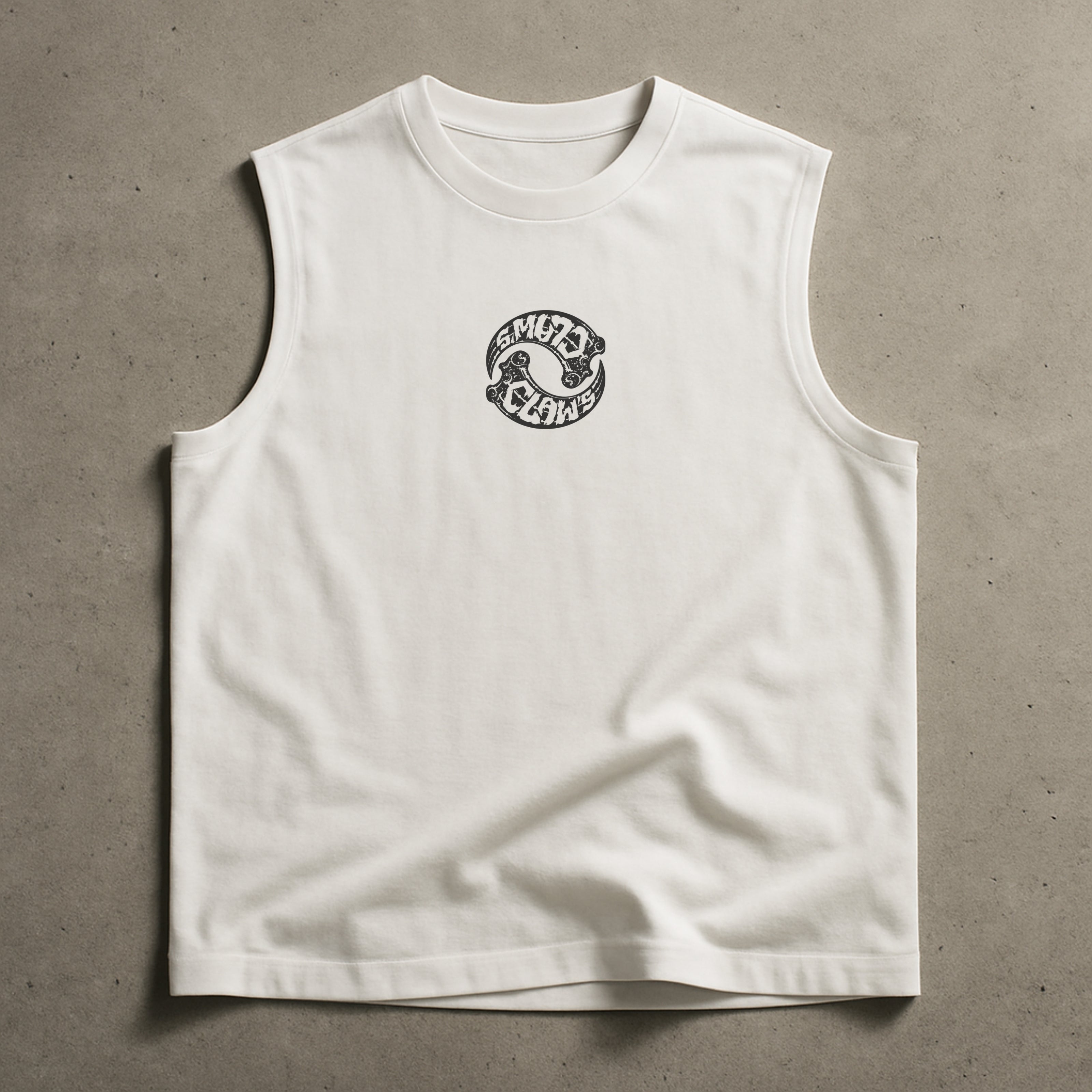 TANK TOP BLANC GRIFFÉ