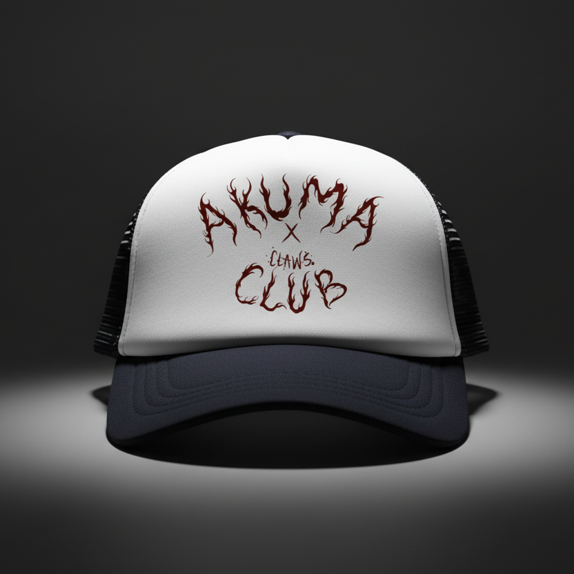 Casquette Trucker AKUMA x Claw's Club casquette trucker snapback streetwear - Claw's Industries