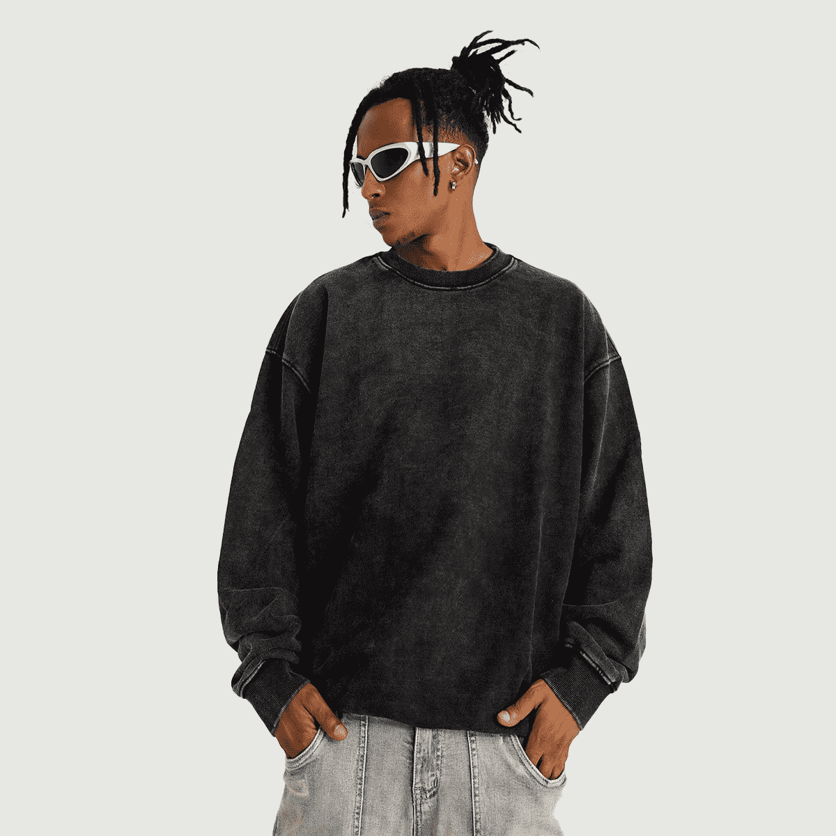 Sweatshirt Oversized Faded