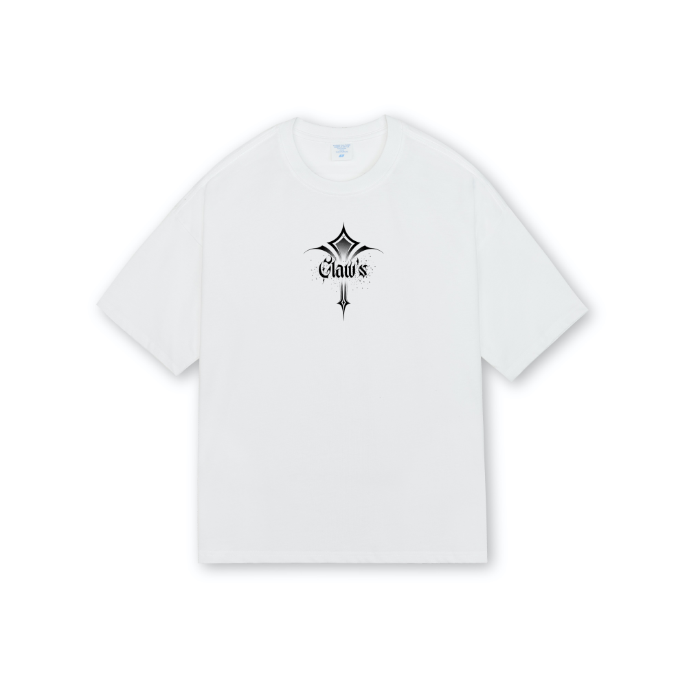 T-Shirt Oversized - White Velvet