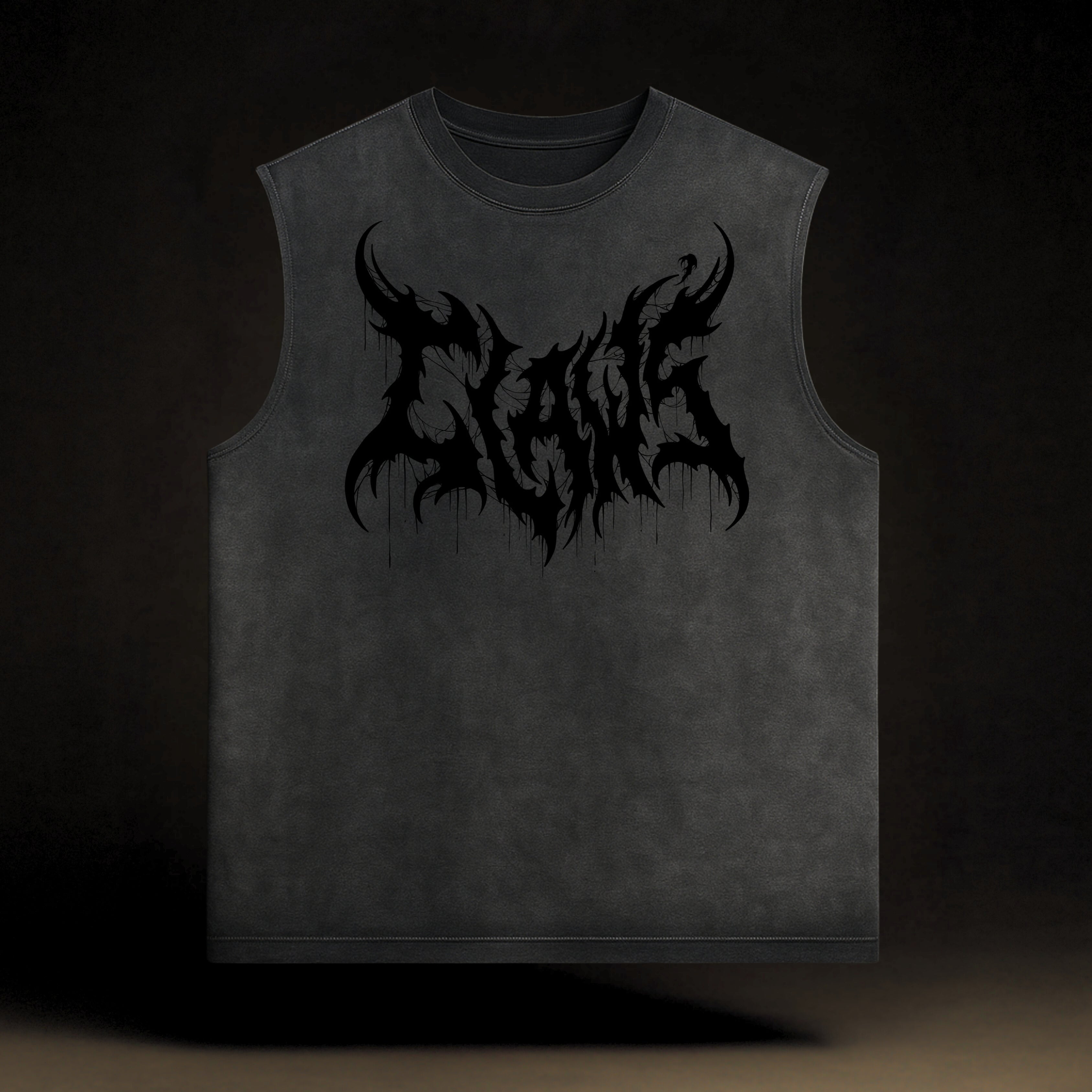 TANK TOP DARK GREY