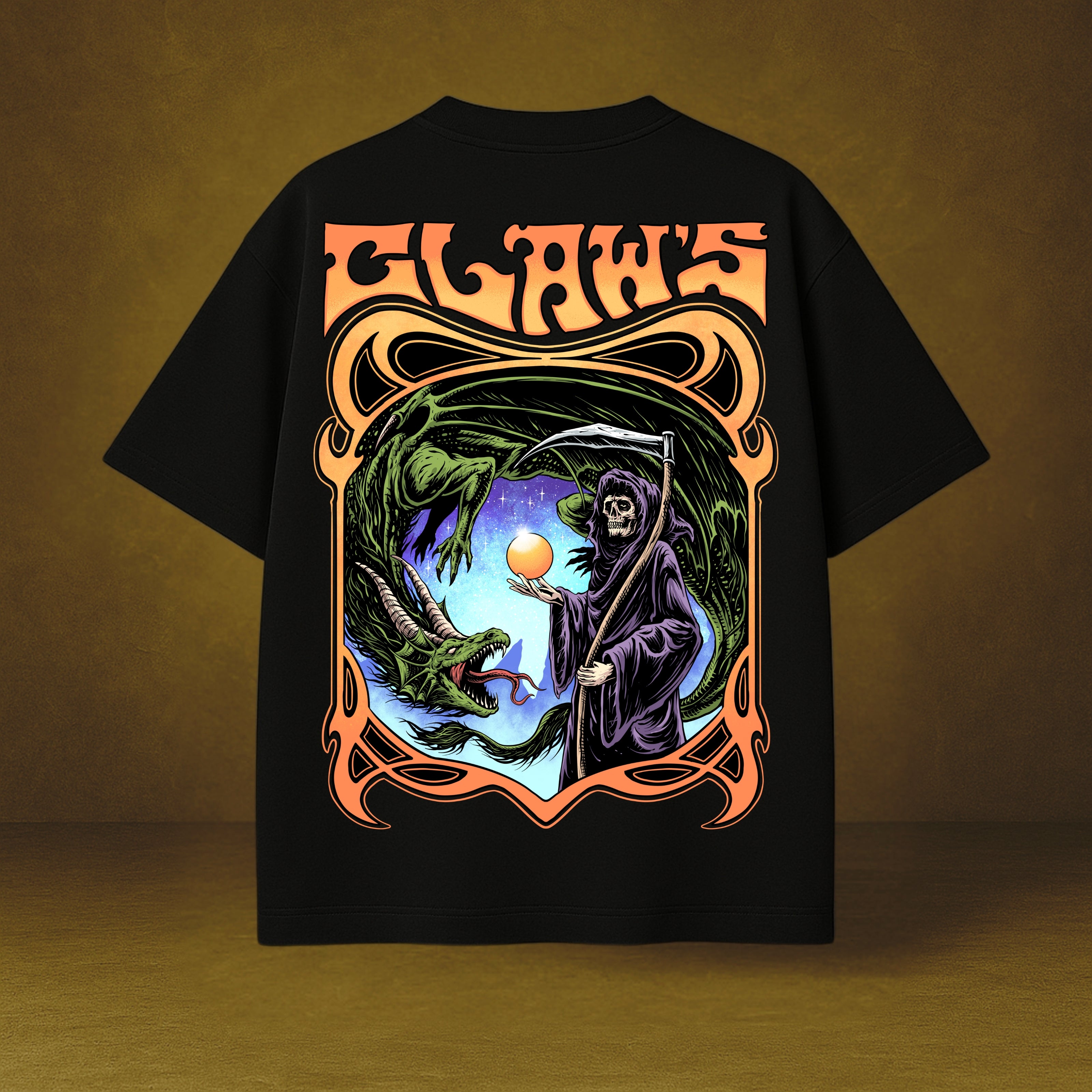 T-SHIRT FAUCHEUSE & DRAGON