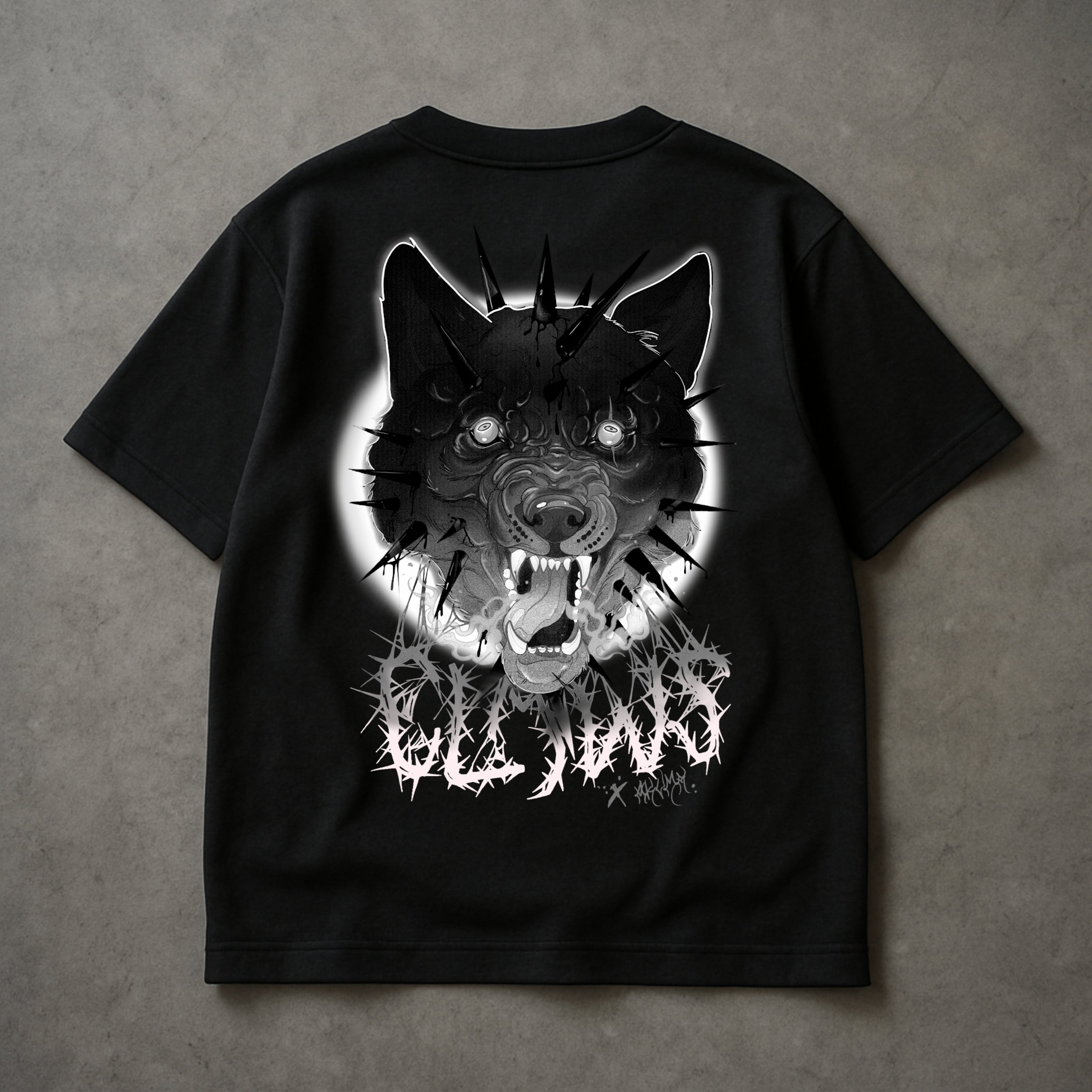 GARM T-SHIRT - NOIR