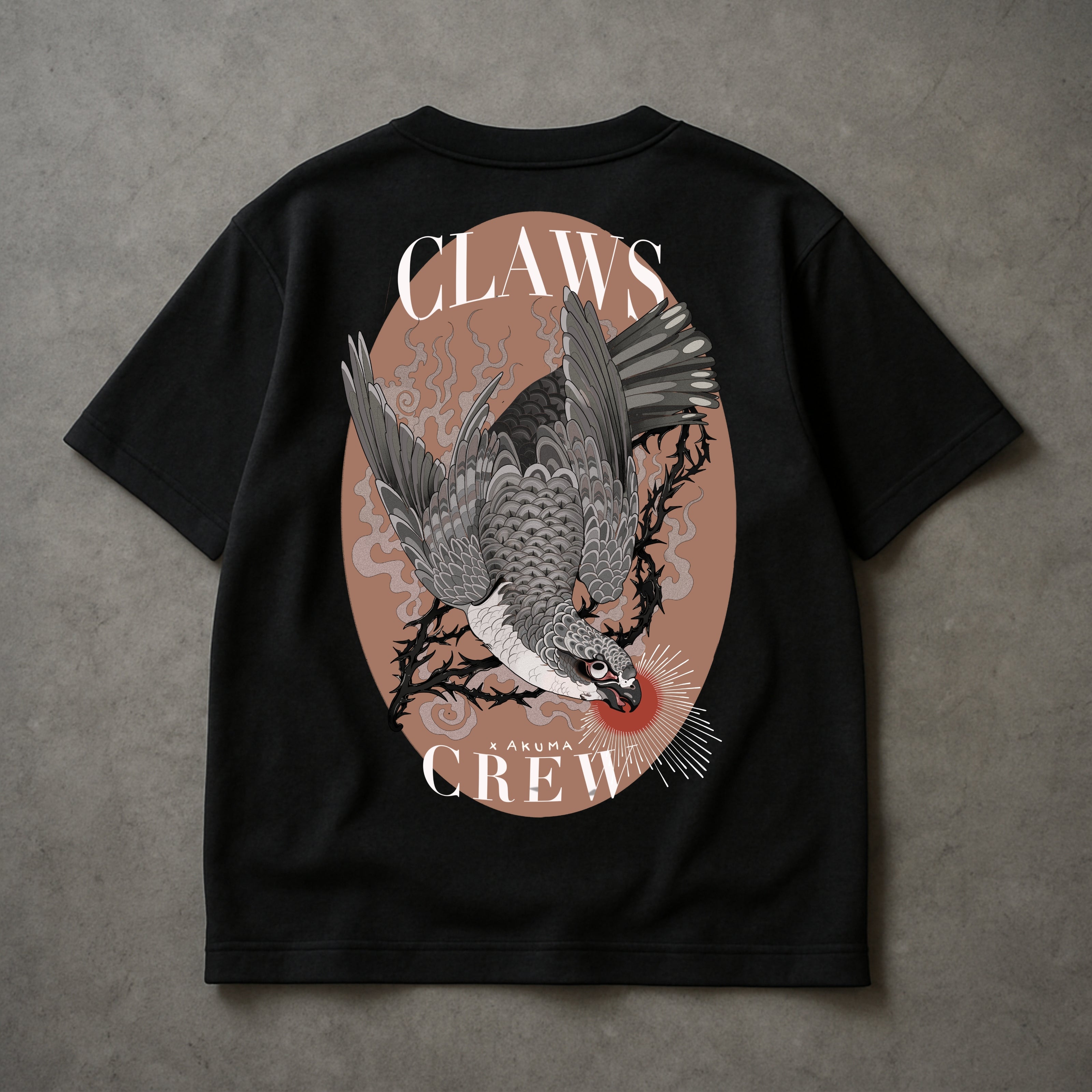 HORUS T-SHIRT - BLACK