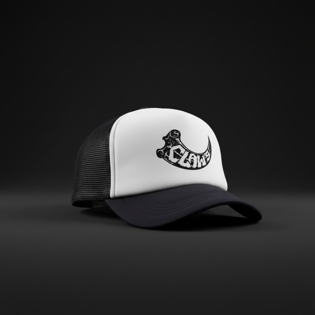 Casquette Trucker Claw's casquette trucker snapback streetwear vue de dos - Claw's Industries
