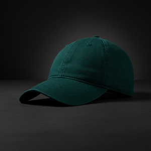 Dad Hat Atlantic Green - Studio sombre