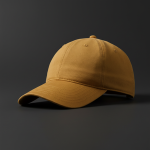 Dad Hat Mustard Yellow - Studio sombre