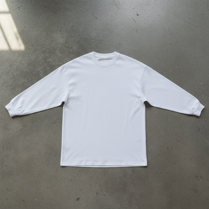 T-shirt Manches Longues Oversized 320GSM manches longues oversize streetwear vue lifestyle - Claw's Industries