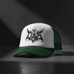 Casquette Trucker GLOOM casquette trucker snapback streetwear détail graphisme - Claw's Industries