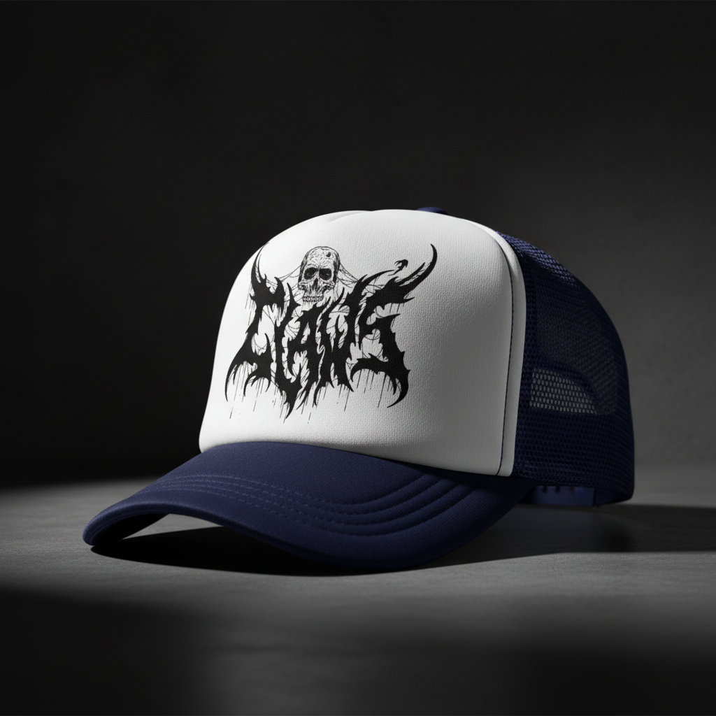 Casquette Trucker GLOOM casquette trucker snapback streetwear vue de dos - Claw's Industries