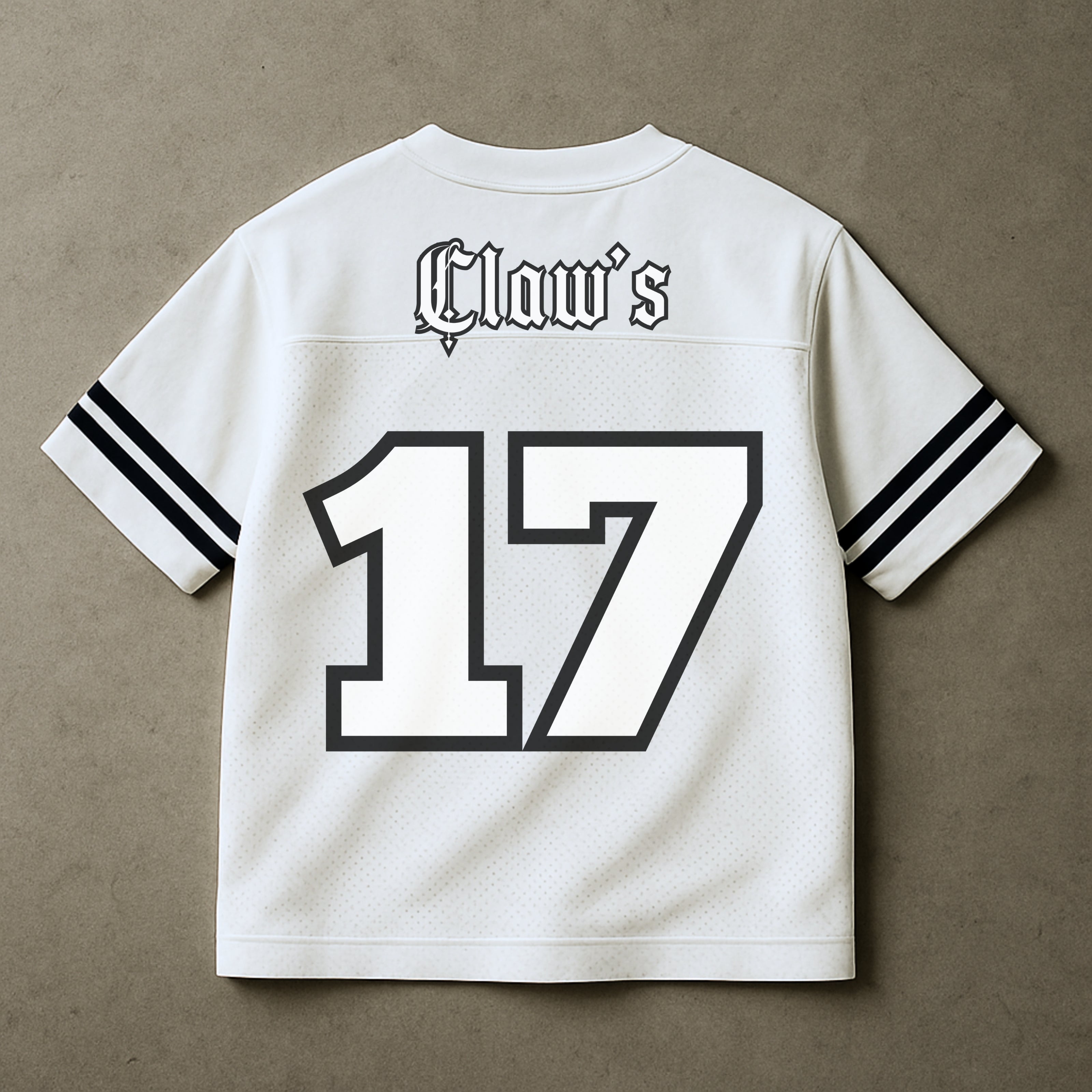 JERSEY CLAW'S 17 - WHITE