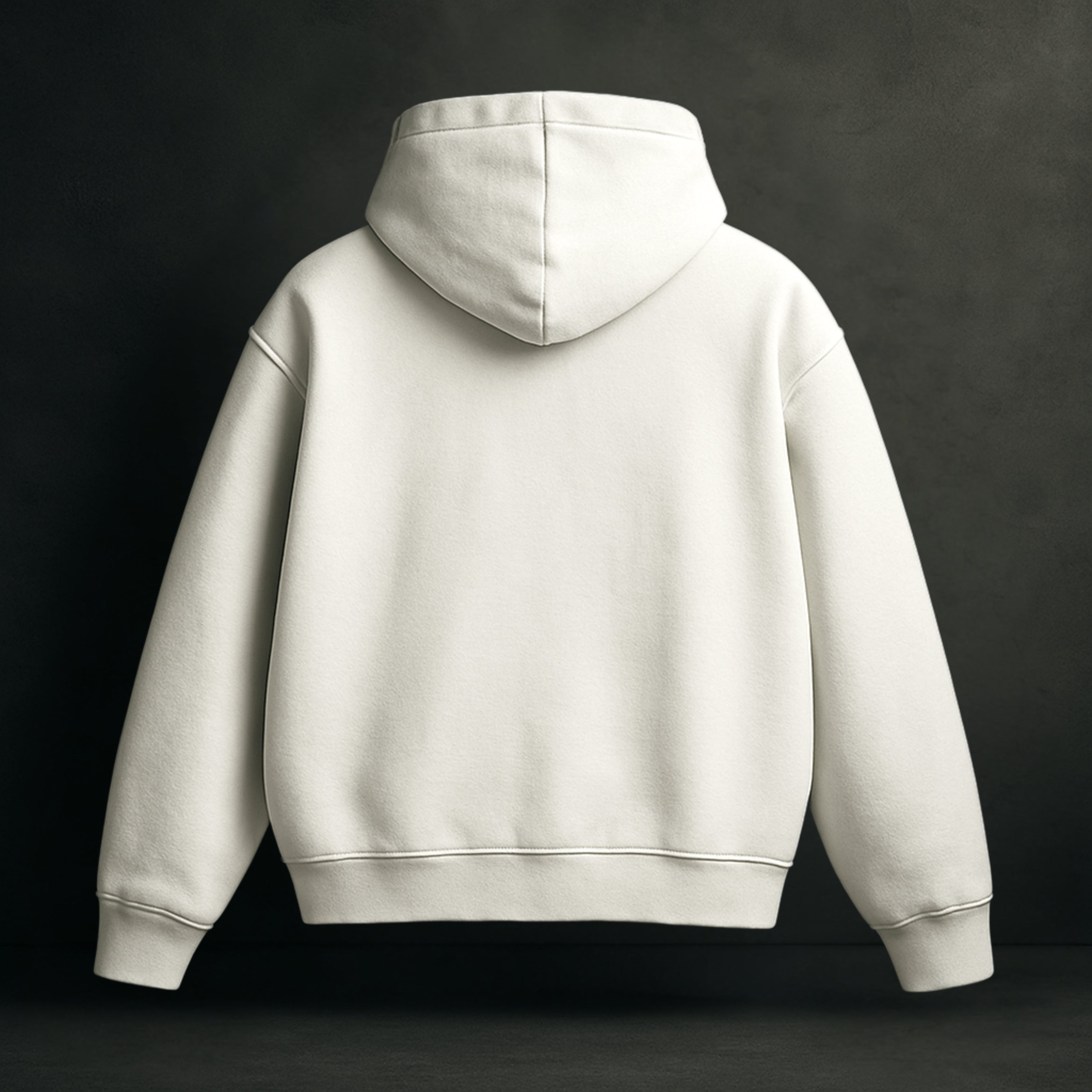 HOODIE GRIFFÉ BLANC