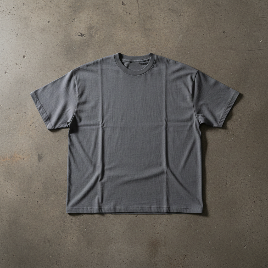 T-shirt Charcoal Grey - Face