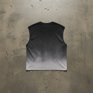 Tank Top Cropped Boxy Gradient Washed 230GSM débardeur vintage washed streetwear - Claw's Industries