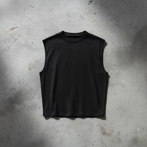 Tank Top Noir - Face