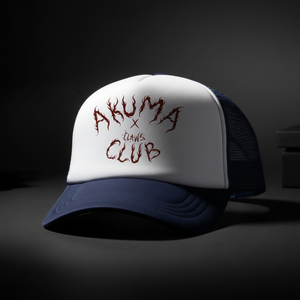 Casquette Trucker AKUMA x Claw's Club casquette trucker snapback streetwear vue de dos - Claw's Industries