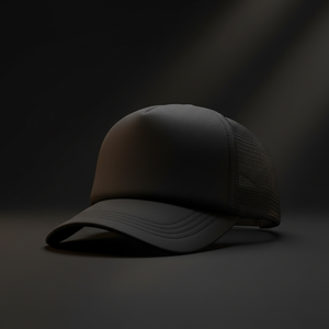 Trucker Hat Black - Studio sombre