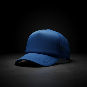 Trucker Hat Royal Blue - Studio sombre