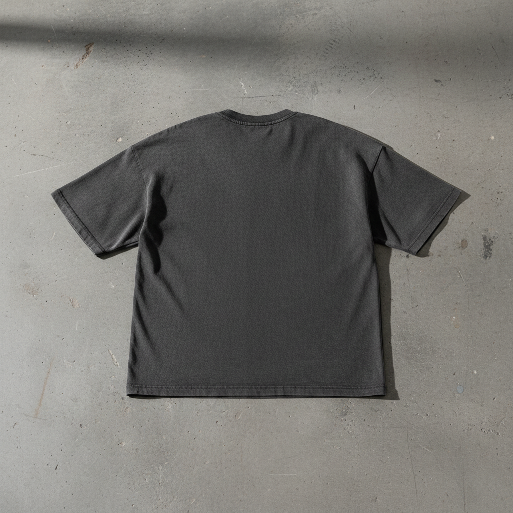 Washed Oversized T-Shirt - Dos