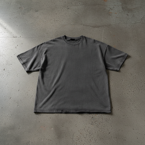 Washed Oversized T-Shirt - Face