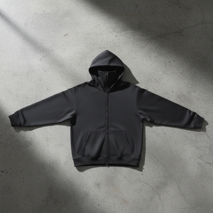 Hoodie Coupe-vent Zip Masque Integre hoodie coupe-vent technique sport texture premium - Claw's Industries