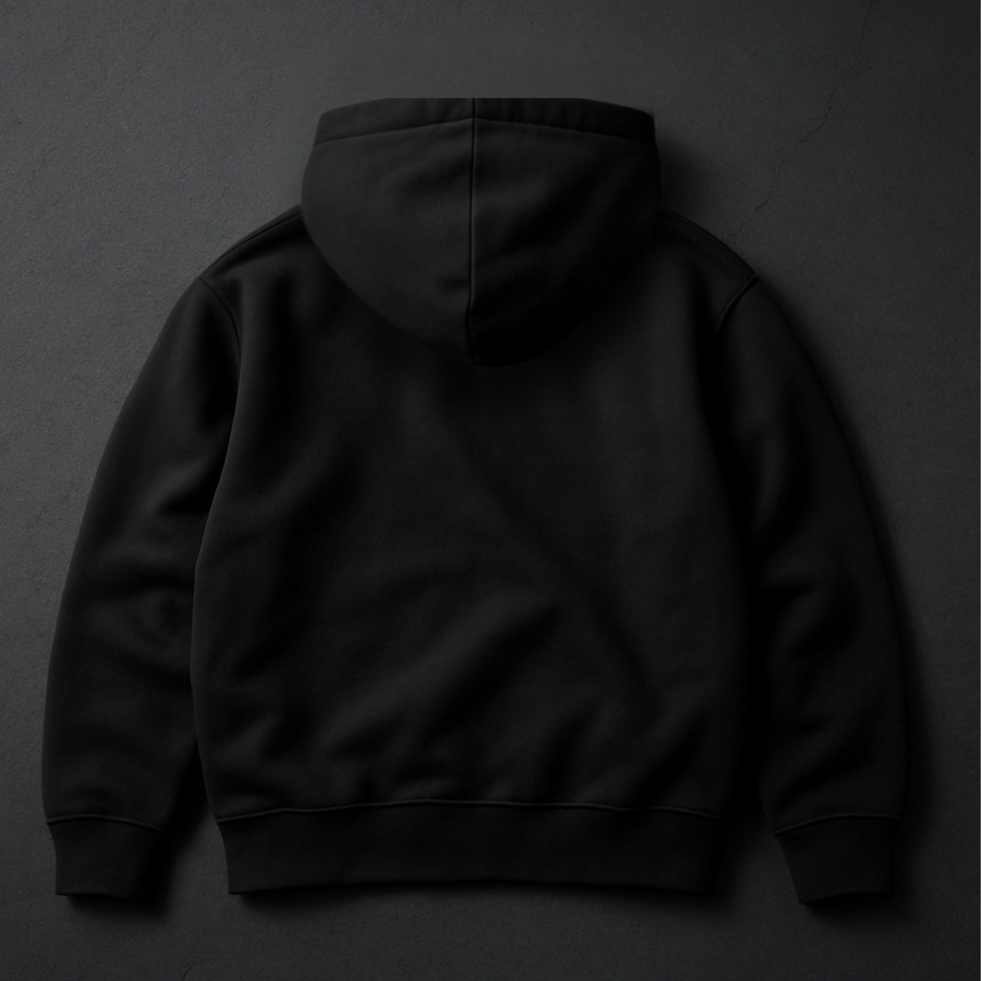 HOODIE GRIFFÉ NOIR