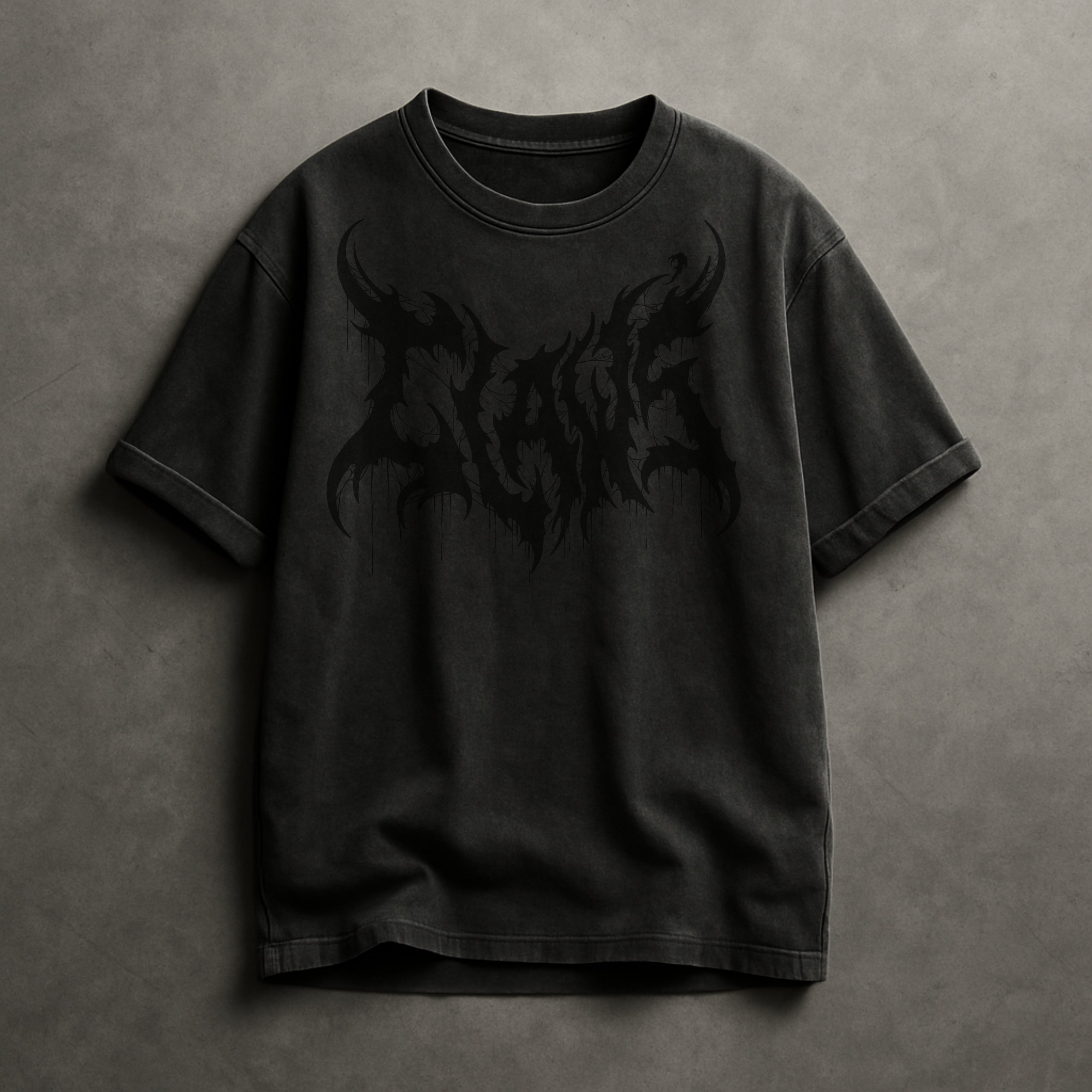 T-SHIRT DARK GREY GLOOM