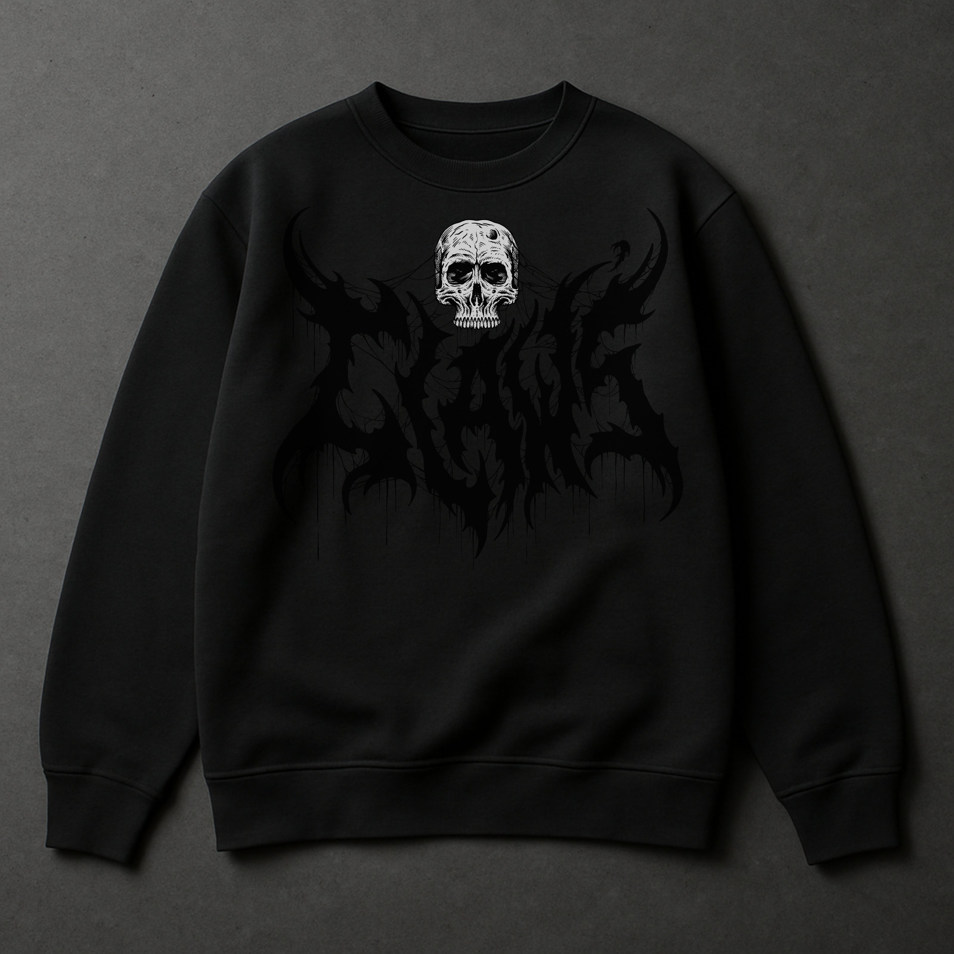 SWEATSHIRT NOIR GLOOM