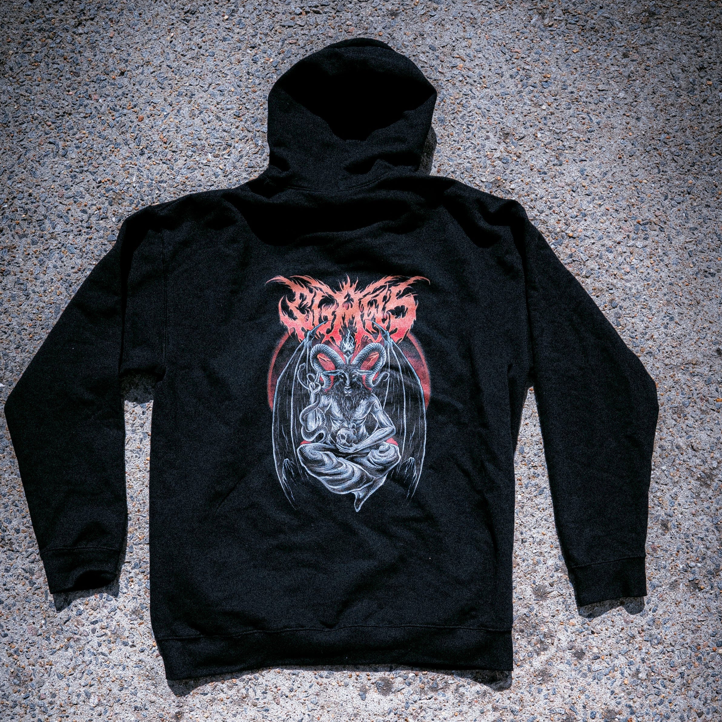 Hoodie Gloom Baphomet - Claw's industries