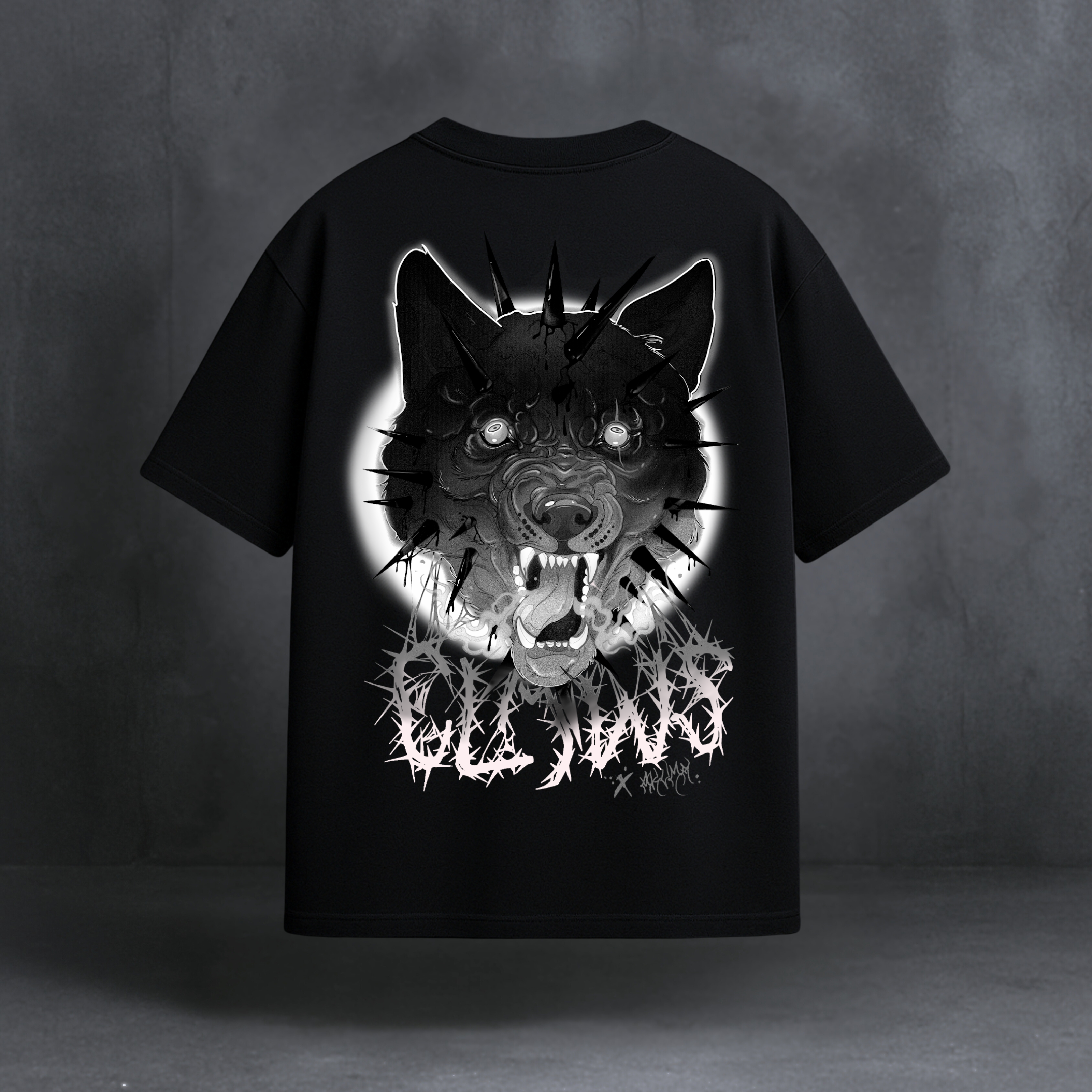 GARM T-SHIRT - NOIR