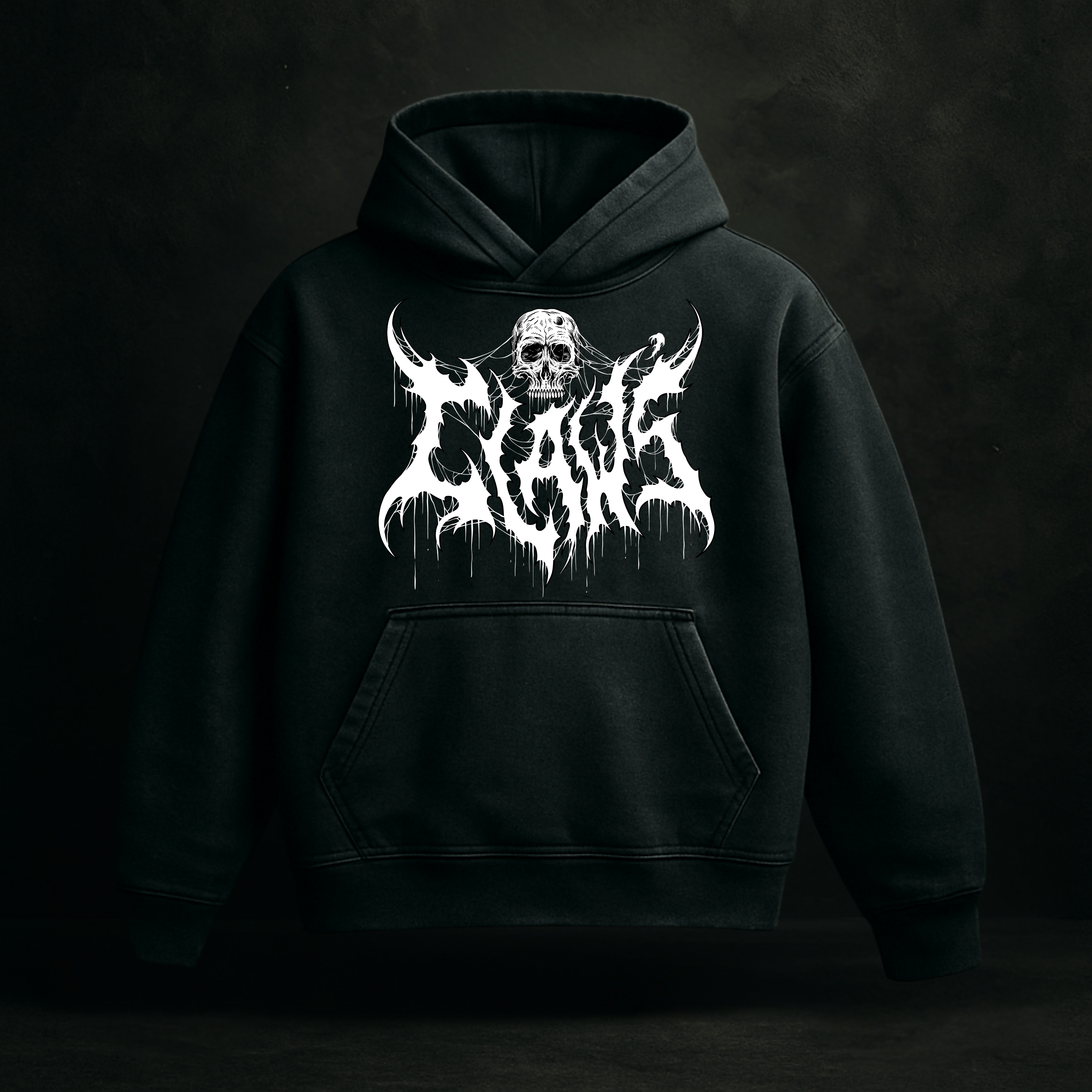 GLOOM HOODIE - BLACK