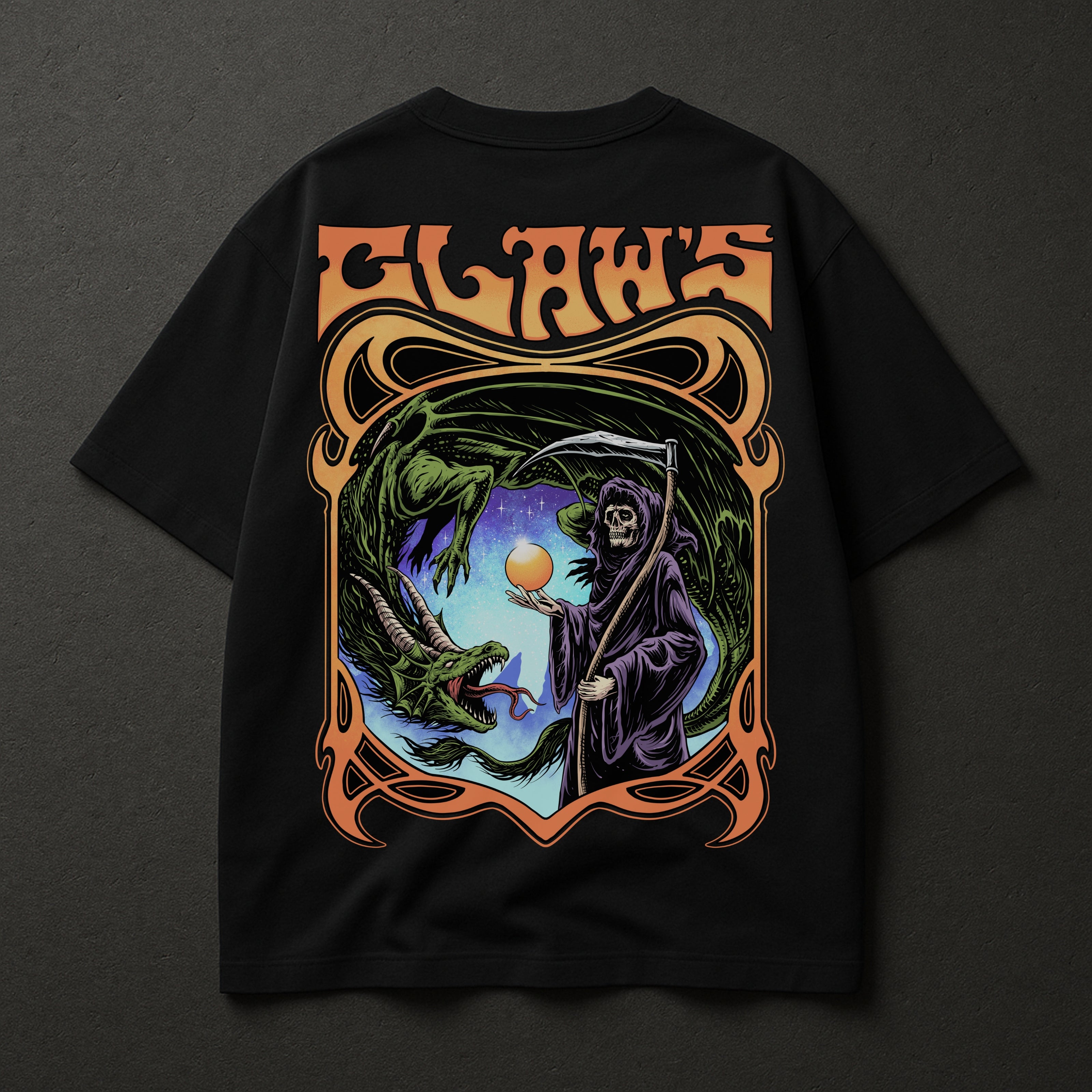 T-SHIRT FAUCHEUSE & DRAGON