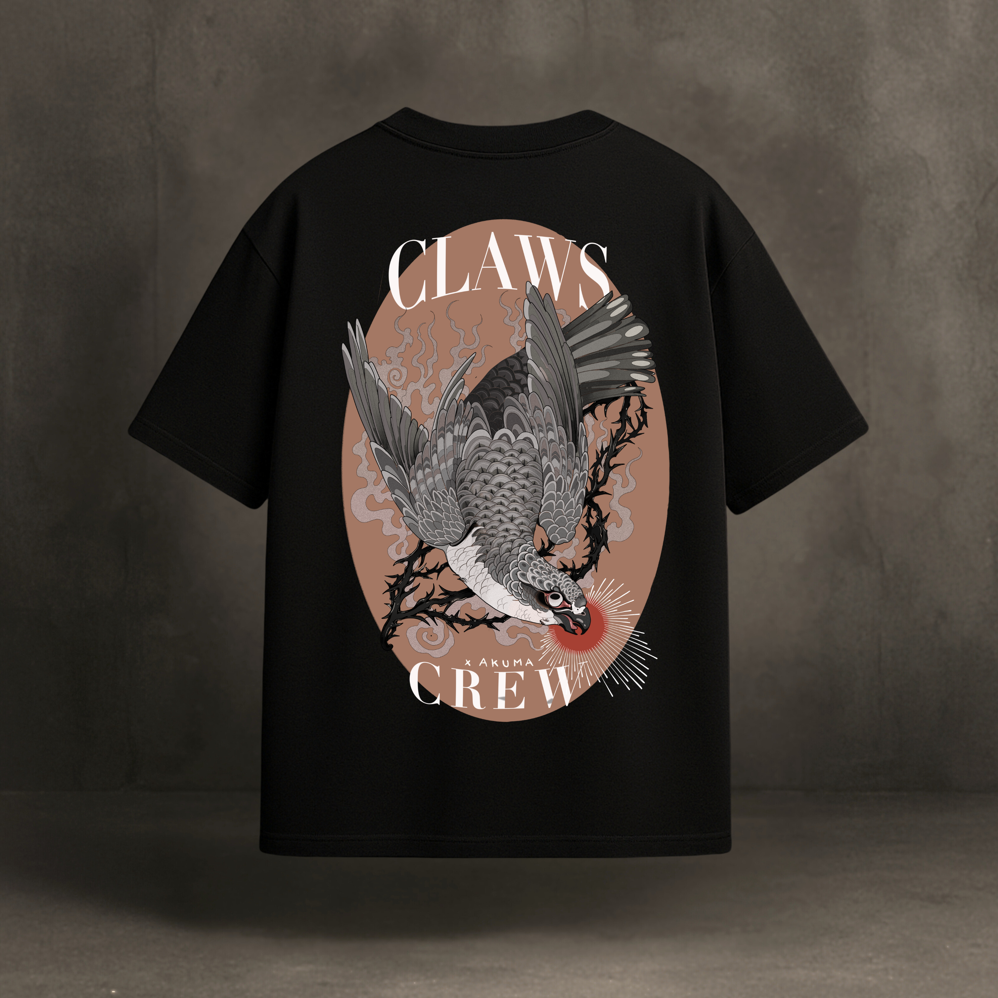 HORUS T-SHIRT - BLACK