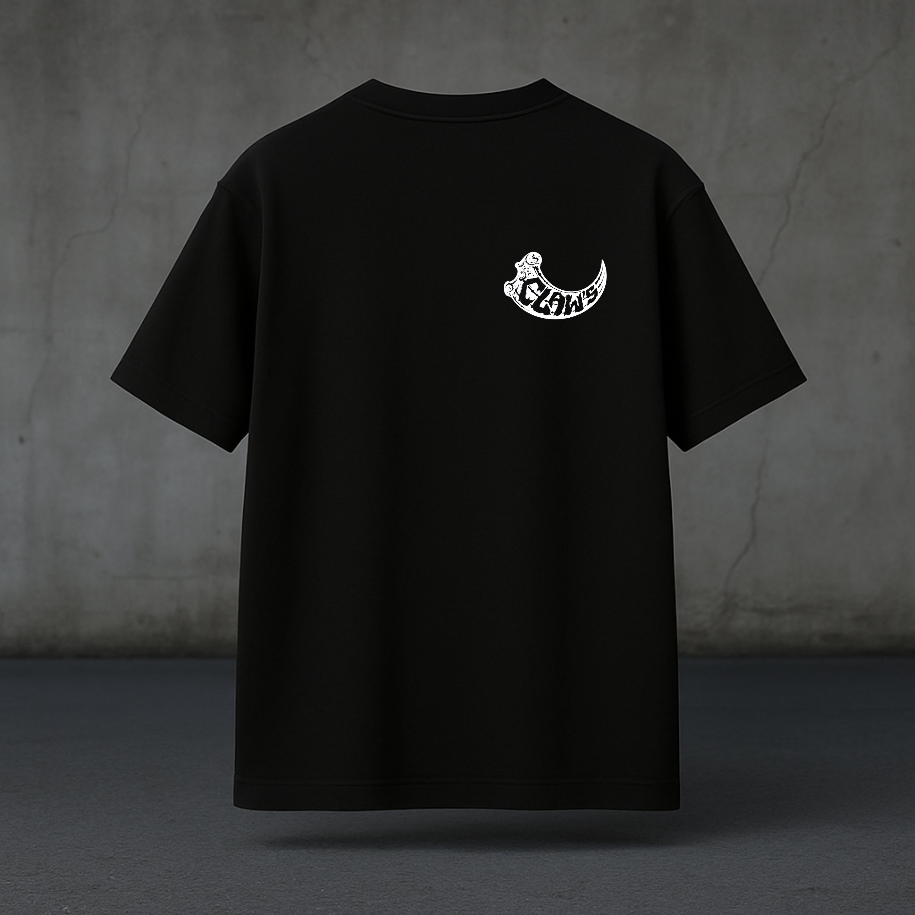 T-SHIRT NOIR GRIFFÉ