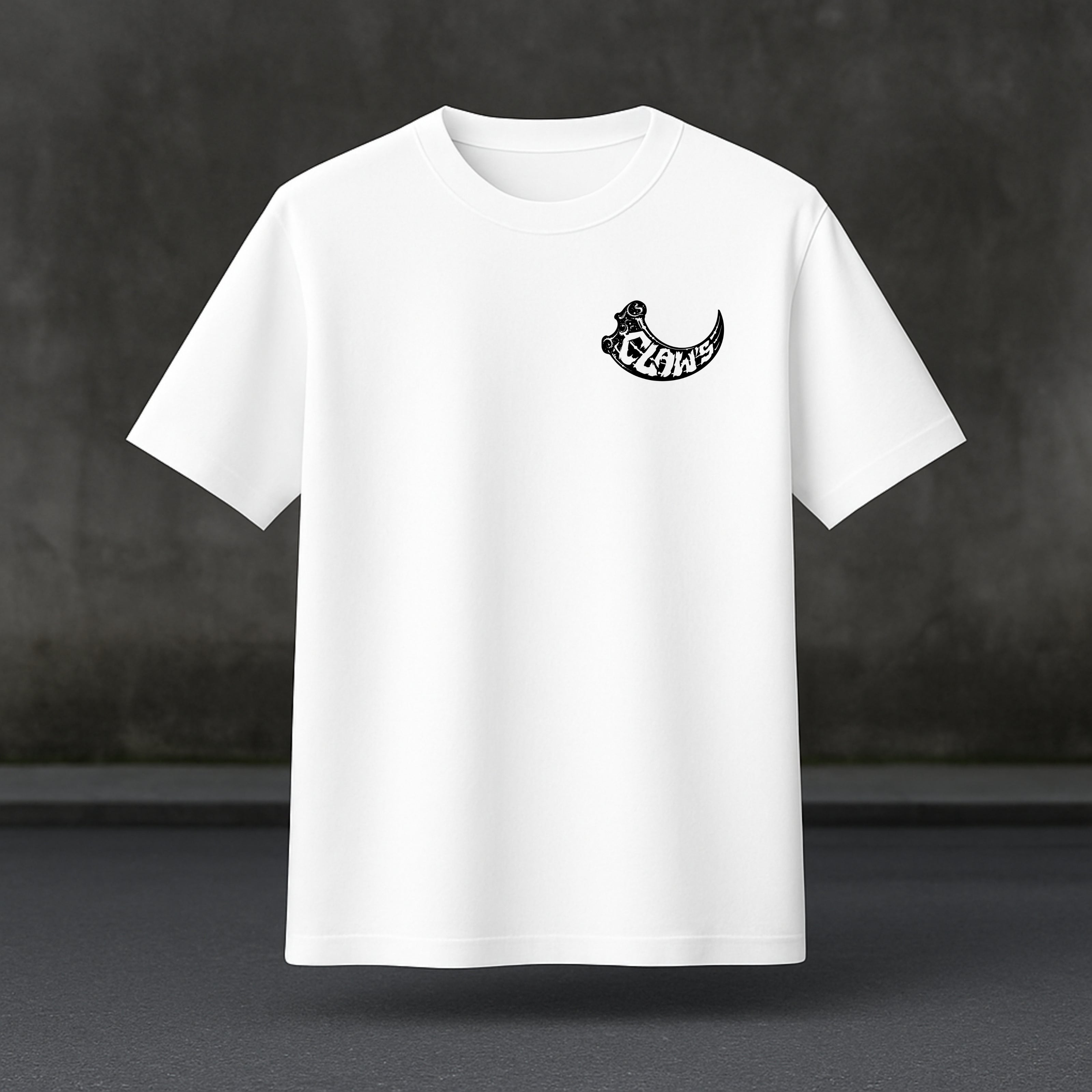 T-SHIRT BLANC GRIFFÉ