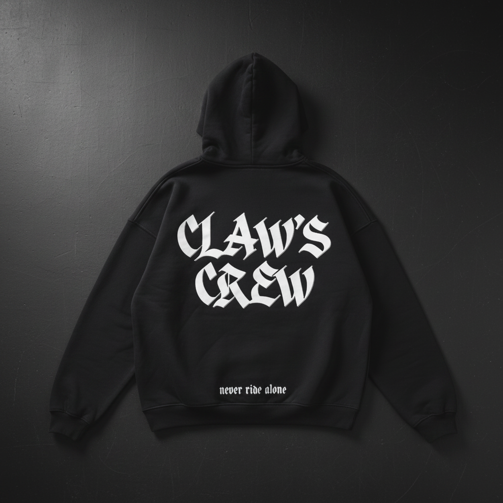 Claw's Crew Hoodie - Dos naturel