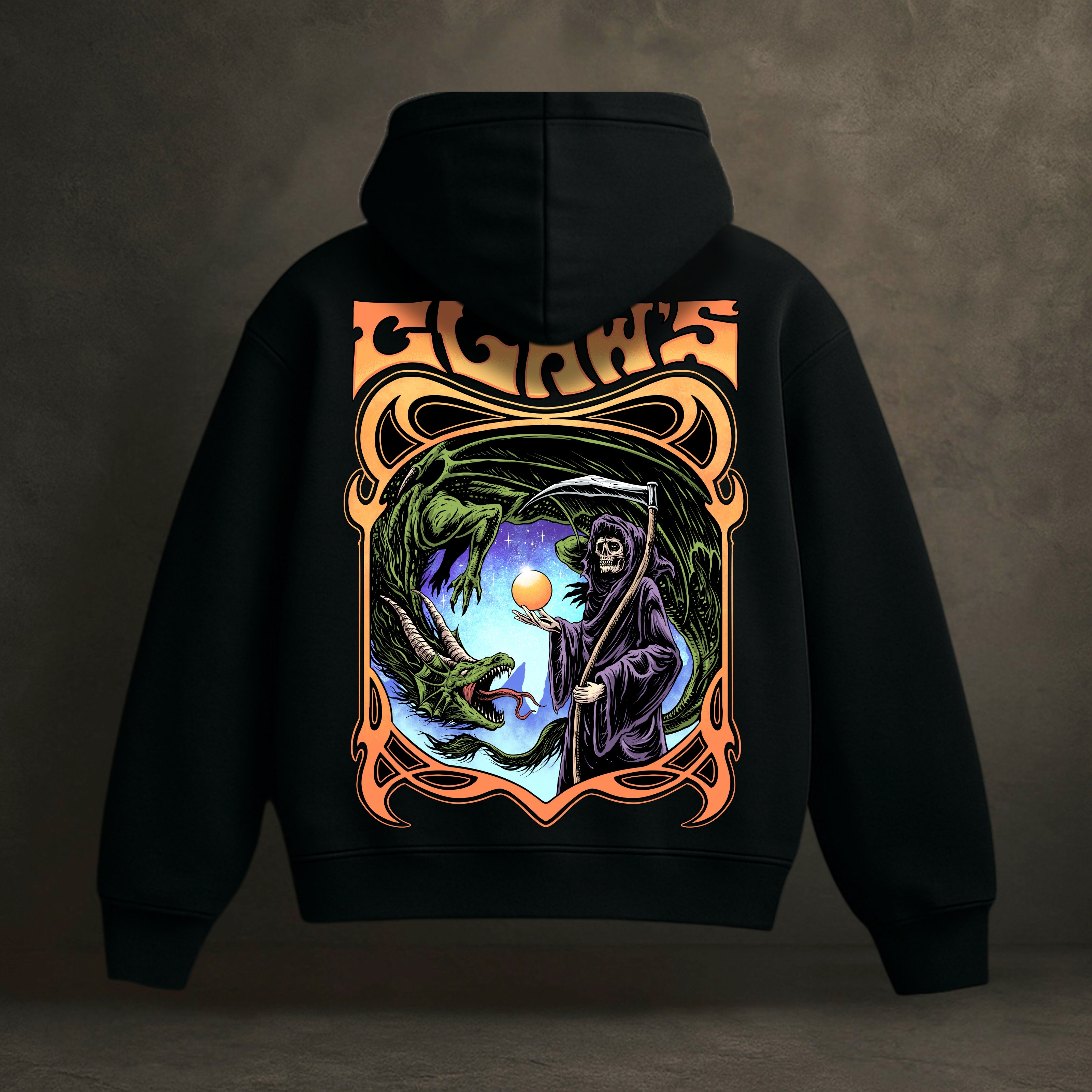 HOODIE FAUCHEUSE & DRAGON