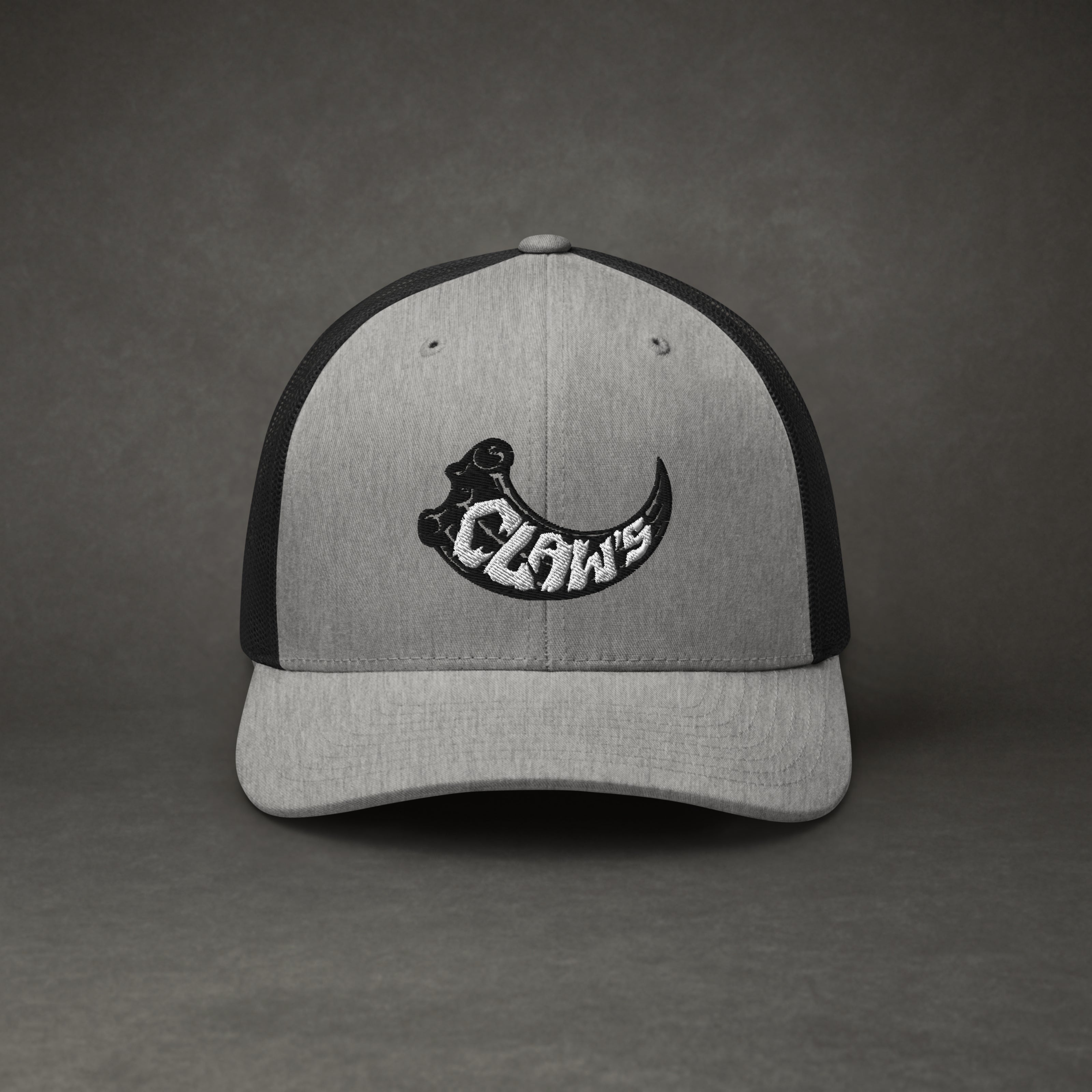 Gray and black Trucker Claw's