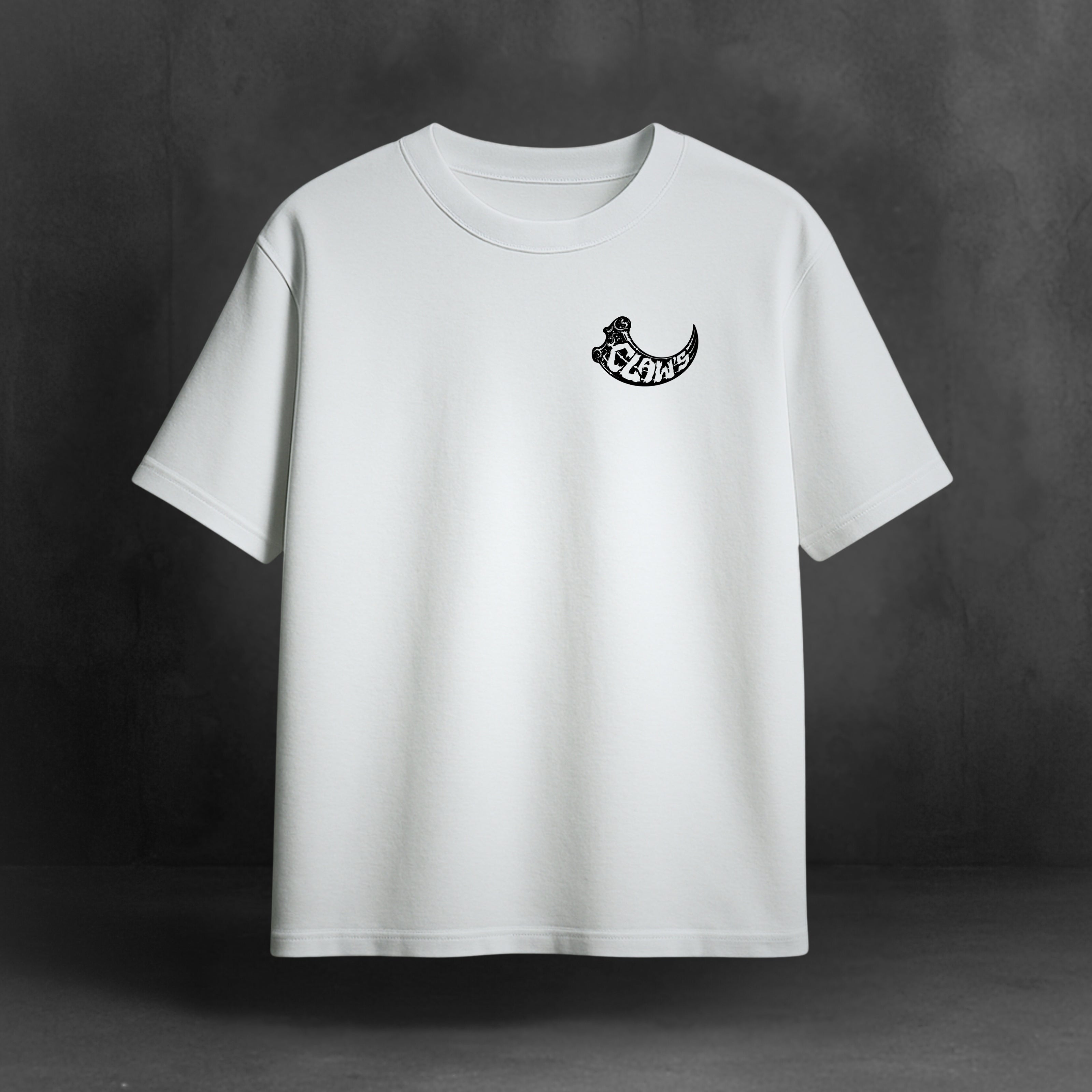 T-SHIRT BLANC GRIFFE