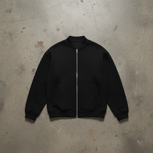 Veste Baseball Zip Fleece 360GSM veste baseball varsity streetwear - Claw's Industries