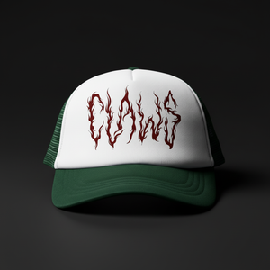 Casquette Trucker GARM casquette trucker snapback streetwear détail graphisme - Claw's Industries