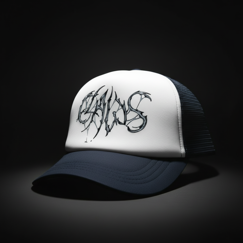 Casquette Trucker INNER DEMON casquette trucker snapback streetwear vue de dos - Claw's Industries