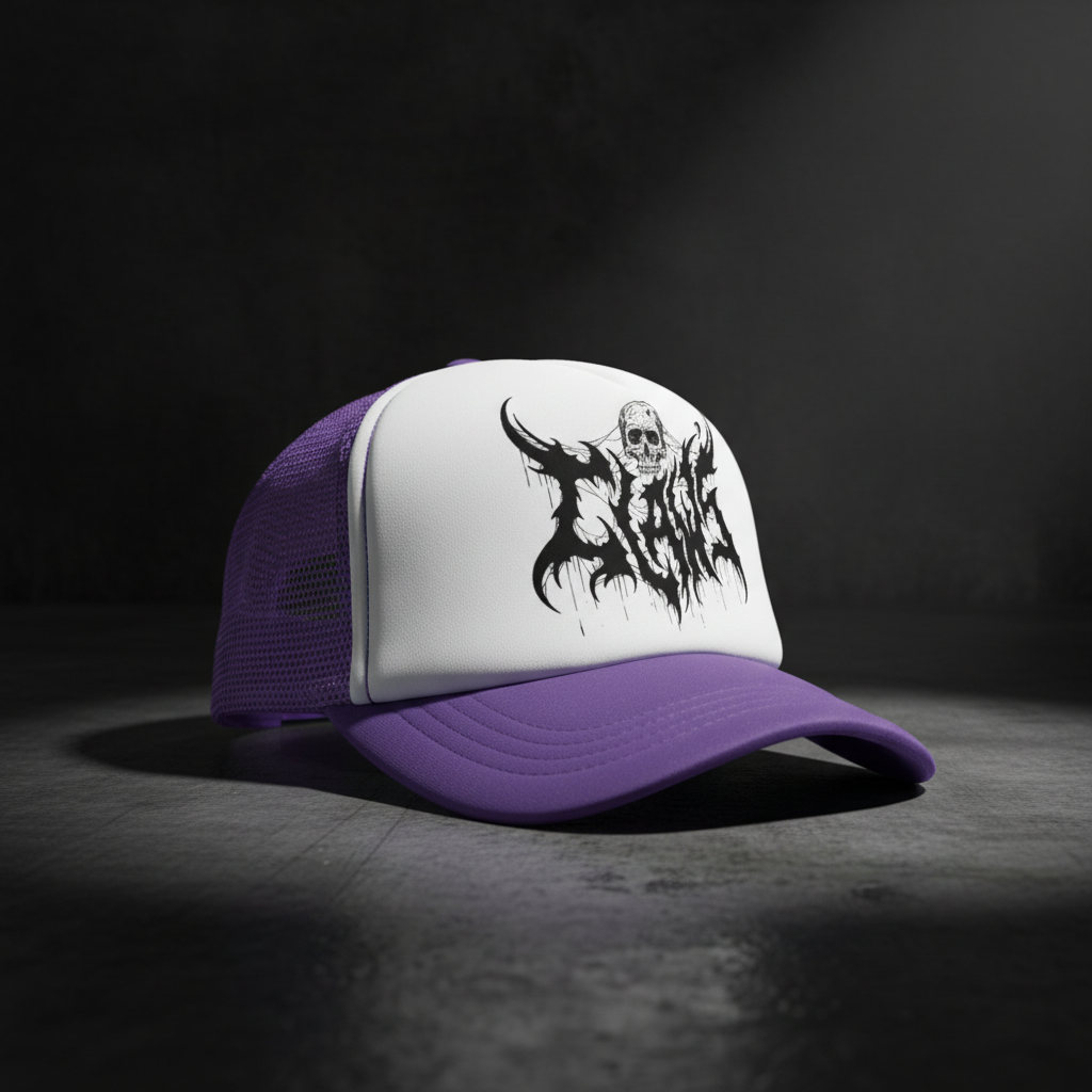 Casquette Trucker GLOOM casquette trucker snapback streetwear vue lifestyle - Claw's Industries