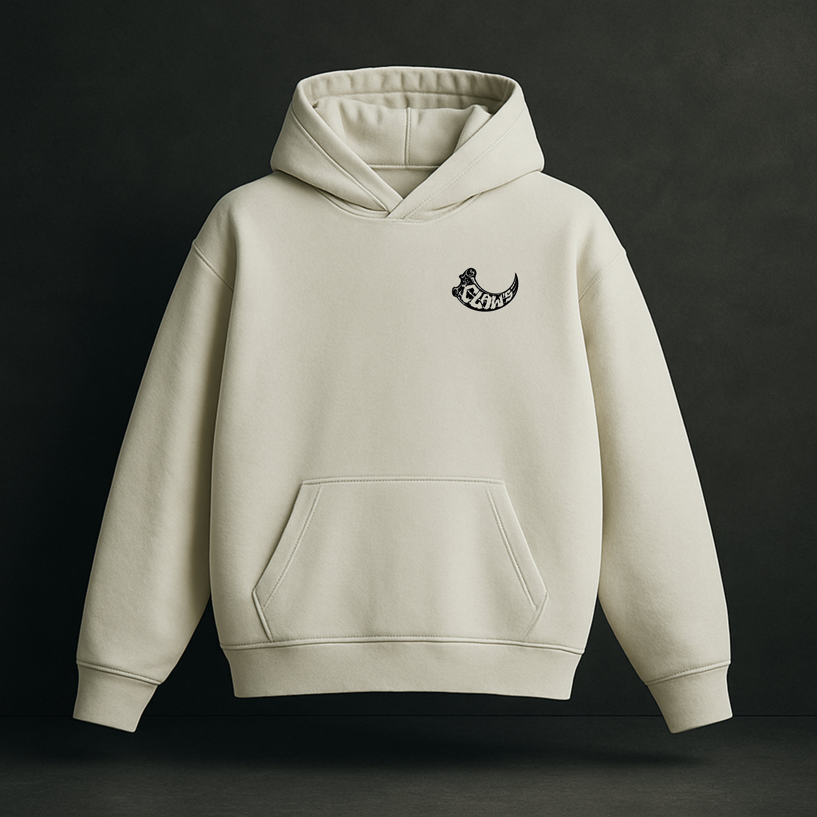 HOODIE SPIRALE BLANC