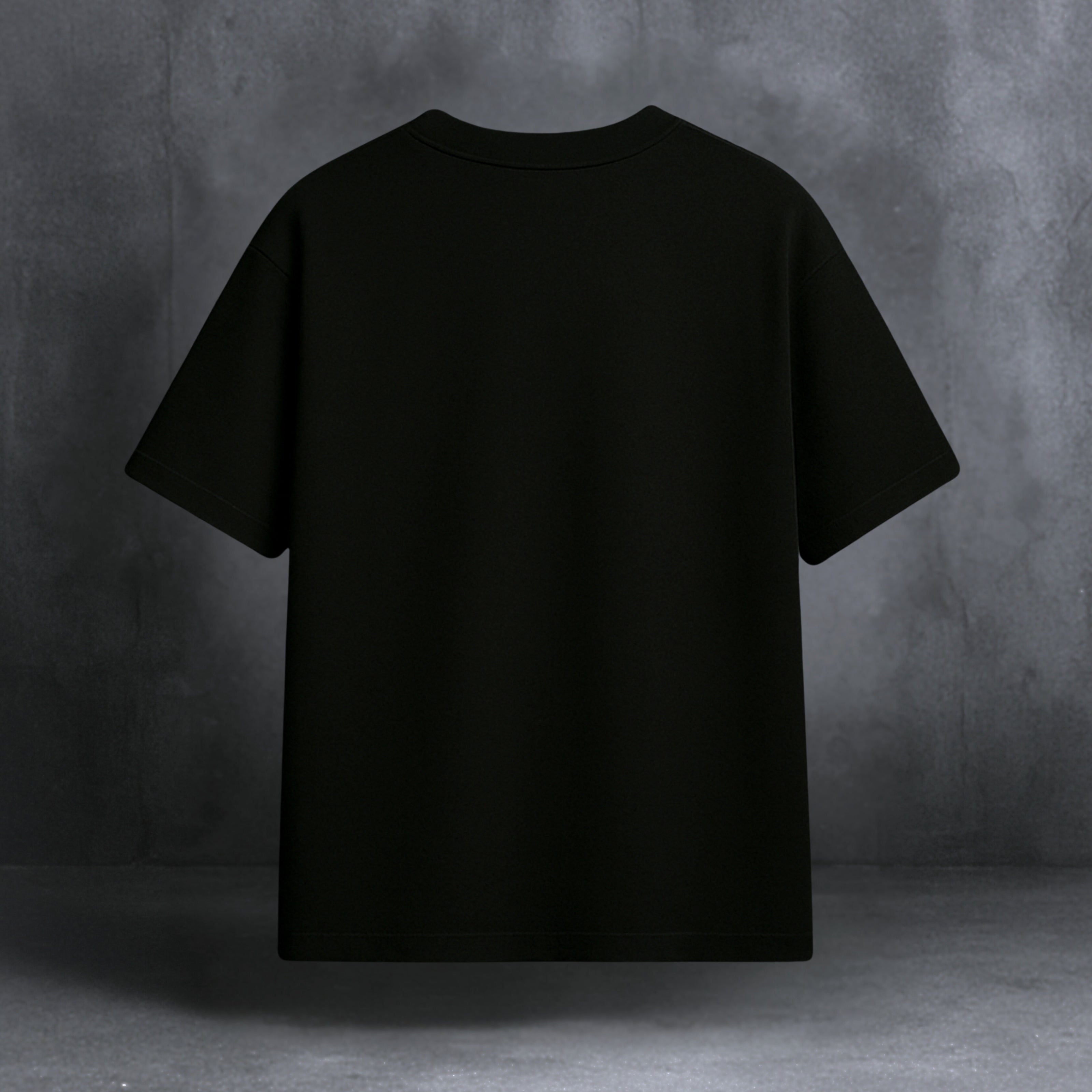 T-SHIRT NOIR GRIFFE