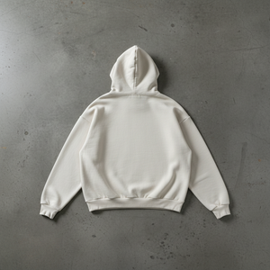 Hoodie Cropped Oversized 460GSM hoodie cropped oversize streetwear détail graphisme - Claw's Industries