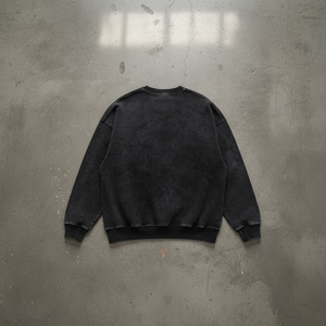 Sweatshirt Oversized Faded 440GSM sweatshirt oversize streetwear vue de dos - Claw's Industries