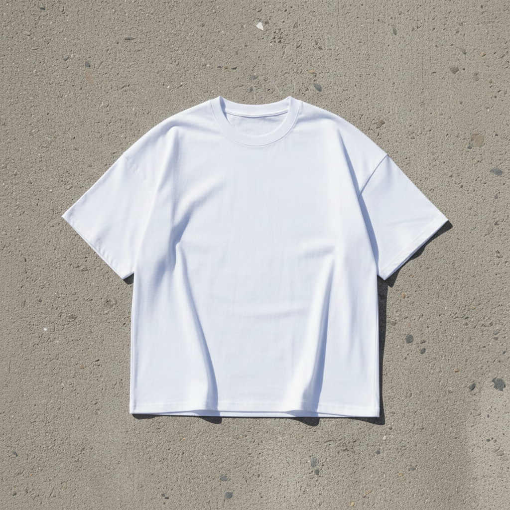 T-shirt Oversized 240GSM oversize streetwear détail graphisme - Claw's Industries