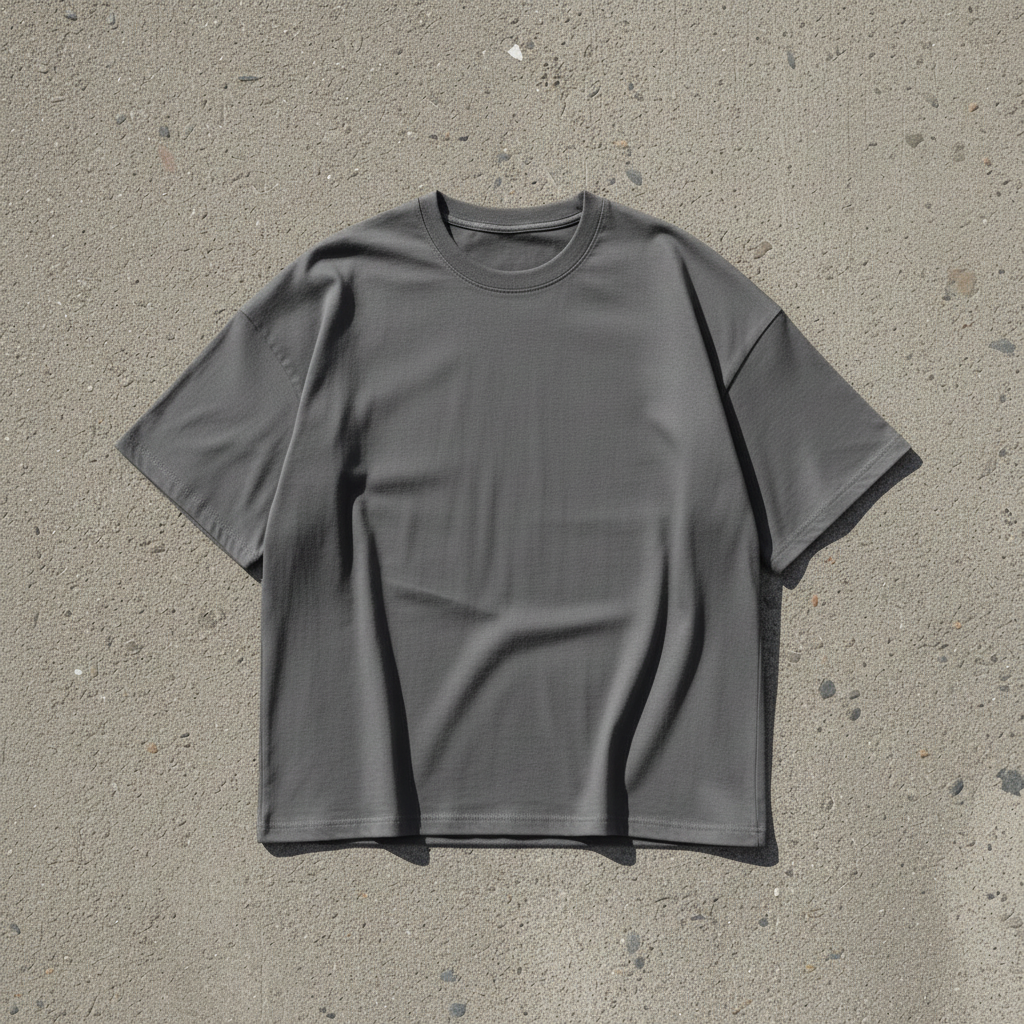 T-shirt Oversized 240GSM oversize streetwear texture premium - Claw's Industries